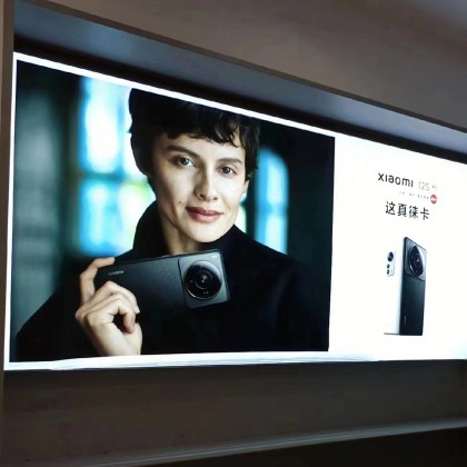 戶外廣告織物燈箱