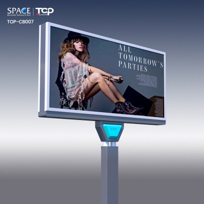 金色供應(yīng)商鋼制戶外廣告牌結(jié)構(gòu)