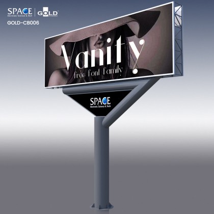 街道廣告商業標牌太陽能顯示屏燈箱LED燈廣告顯示屏